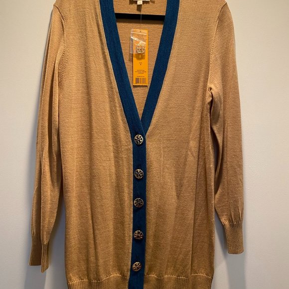 Tory Burch Sweaters - NWT Tory Burch Boyfriend Simone Cardigan